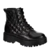 Madden Girl Girls Jrozzie Combat Boot - Black -Shoe Sales Store US 01 702524 00