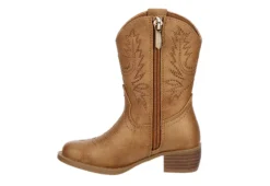 Cupcake Couture Girls Infant Lil Shelby Western Boot - Tan 12 Cupcake Couture Girls Infant Lil Shelby Western Boot - Tan -Shoe Sales Store US 01 702529 03