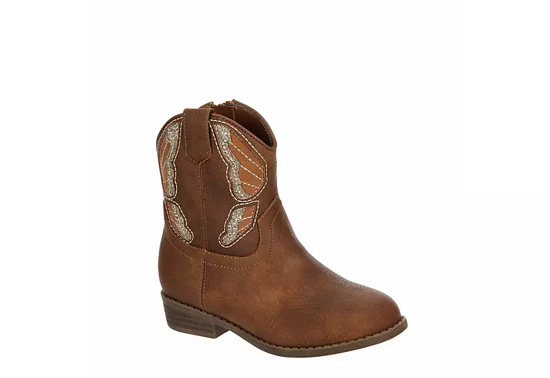 Madden Girl Girls Tpillar Western Boot - Tan 3 Madden Girl Girls Tpillar Western Boot - Tan
