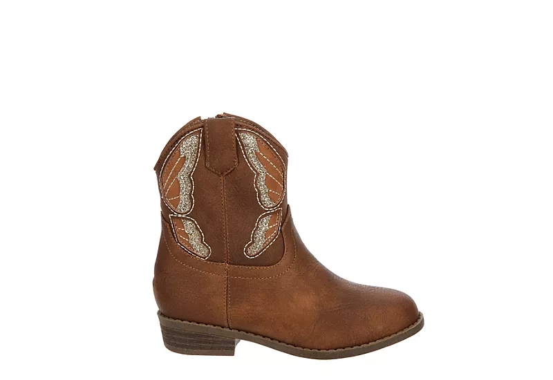Madden Girl Girls Tpillar Western Boot - Tan 4 Madden Girl Girls Tpillar Western Boot - Tan - Image 2