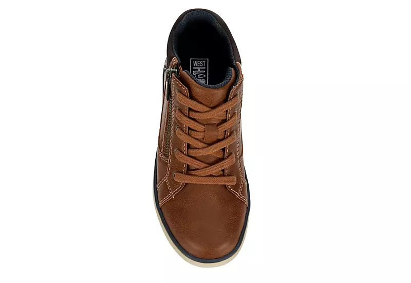 West Harris Boys Arlo Sneaker Boot - Tan 8 West Harris Boys Arlo Sneaker Boot - Tan - Image 6