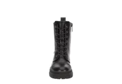 Cupcake Couture Girls Roxanne Combat Boot - Black -Shoe Sales Store US 01 702564 02