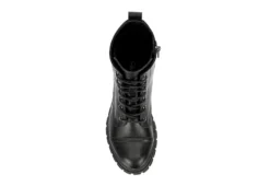 Cupcake Couture Girls Roxanne Combat Boot - Black -Shoe Sales Store US 01 702564 05