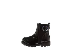 Badgley Mischka Girls Infant Prissy Chelsea Boot - Black -Shoe Sales Store US 01 702567 03