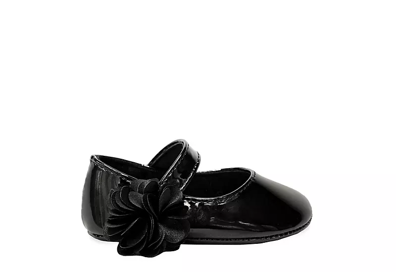 Baby Deer Girls Infant Linley Dress Flat - Black 4 Baby Deer Girls Infant Linley Dress Flat - Black - Image 2