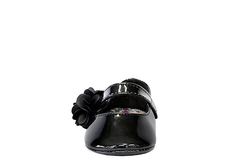 Baby Deer Girls Infant Linley Dress Flat - Black 5 Baby Deer Girls Infant Linley Dress Flat - Black - Image 3