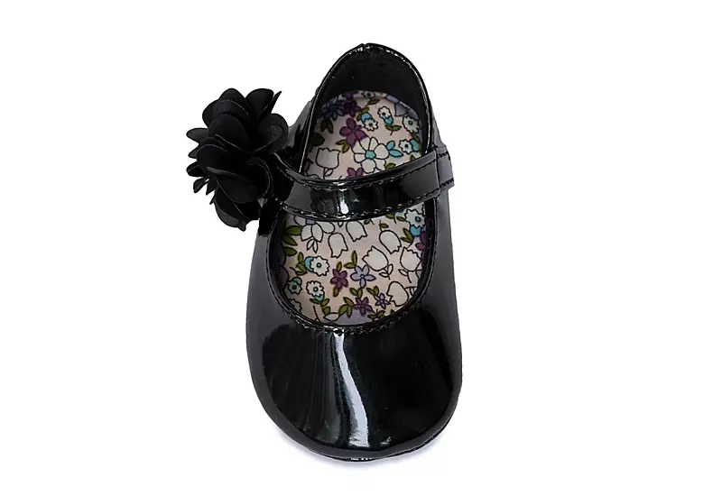 Baby Deer Girls Infant Linley Dress Flat - Black 7 Baby Deer Girls Infant Linley Dress Flat - Black - Image 5