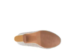 Badgley Mischka Girls Jemtastic Dress Shoe - Silver -Shoe Sales Store US 01 702612 05