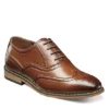 Stacy Adams Boys Dunbar Oxford - Cognac -Shoe Sales Store US 01 702635 00