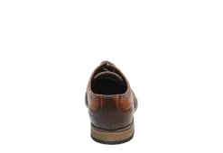 Stacy Adams Boys Dunbar Oxford - Cognac -Shoe Sales Store US 01 702635 04