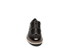 Stacy Adams Boys Synergy Oxford - Black -Shoe Sales Store US 01 702636 02