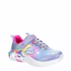 Skechers Girls Unicorn Dreams Light Up Sneaker - Light Blue -Shoe Sales Store US 01 702644 00