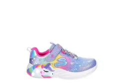 Skechers Girls Unicorn Dreams Light Up Sneaker - Light Blue 10 Skechers Girls Unicorn Dreams Light Up Sneaker - Light Blue -Shoe Sales Store US 01 702644 01