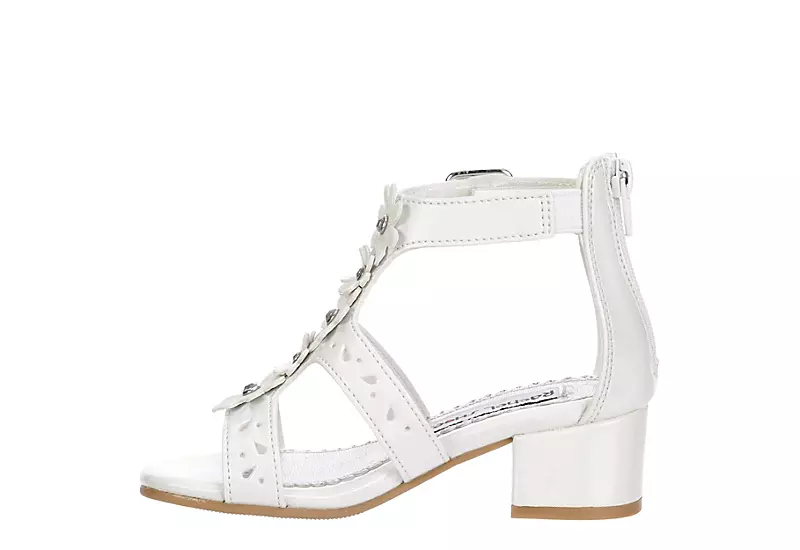 Rachel Shoes Girls Infant Lil Carlee Dress Heel - White 6 Rachel Shoes Girls Infant Lil Carlee Dress Heel - White - Image 4