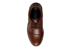 Steve Madden Boys Boliverr Dress Shoe - Cognac -Shoe Sales Store US 01 702672 04