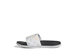 Adidas Girls Adilette Comfort Slide Sandal - Grey -Shoe Sales Store US 01 702718 02