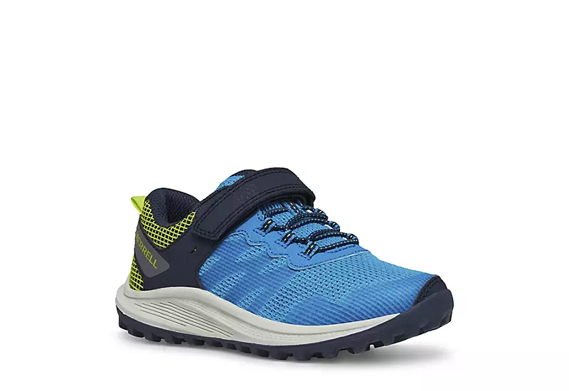 Merrell Boys Nova 3 Sneaker - Blue 3 Merrell Boys Nova 3 Sneaker - Blue
