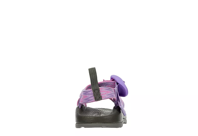 Chaco Girls Z1 Ecotread Outdoor Sandal - Purple 7 Chaco Girls Z1 Ecotread Outdoor Sandal - Purple - Image 5