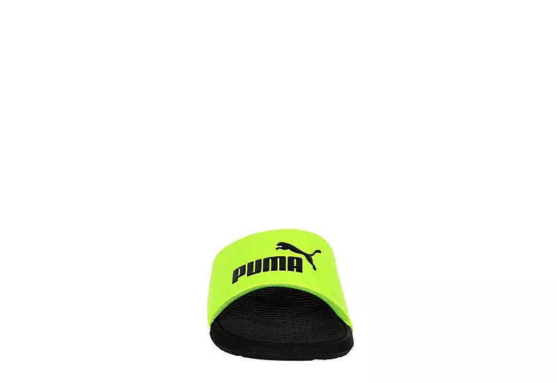 Puma Boys Cool Cat 2.0 Sport Slide Sandal - Lime 5 Puma Boys Cool Cat 2.0 Sport Slide Sandal - Lime - Image 3