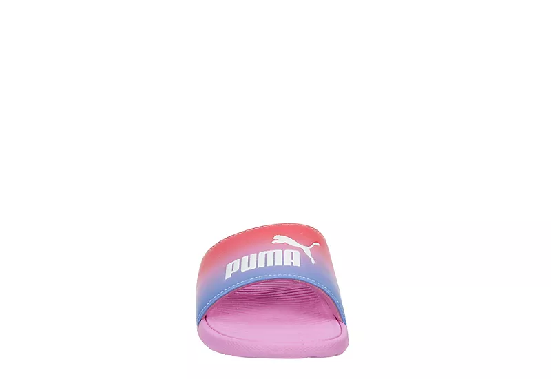 Puma Girls Cool Cat Slide Sandal - Pink 5 Puma Girls Cool Cat Slide Sandal - Pink - Image 3