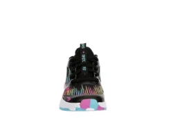Skechers Girls Elite Sport Tempo Pro Sneaker - Black -Shoe Sales Store US 01 702799 02