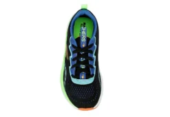 Skechers Boys Elite Sport Pro Sneaker - Black -Shoe Sales Store US 01 702807 05
