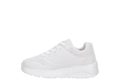 Skechers Girls Uno Lite Sneaker - White -Shoe Sales Store US 01 702811 03