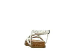 Blowfish Girls Foxtail-k Sandal - Off White -Shoe Sales Store US 01 702823 04