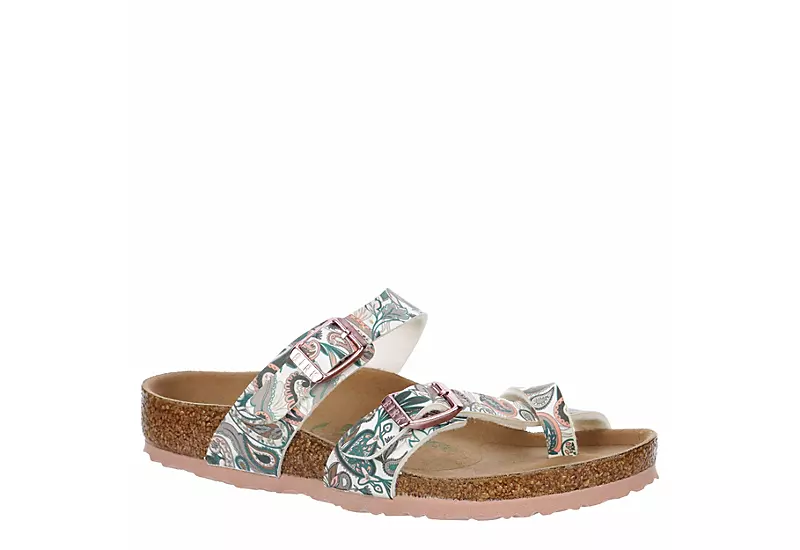 Birkenstock Girls Mayari Footbed Sandal - Pink 3 Birkenstock Girls Mayari Footbed Sandal - Pink