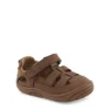 Stride Rite Boys Infant Amos 3.0 Sandal - Brown -Shoe Sales Store US 01 702841 00