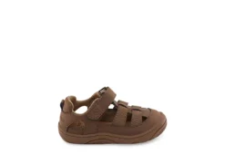 Stride Rite Boys Infant Amos 3.0 Sandal - Brown -Shoe Sales Store US 01 702841 01