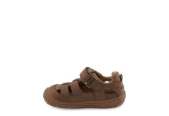 Stride Rite Boys Infant Amos 3.0 Sandal - Brown -Shoe Sales Store US 01 702841 03
