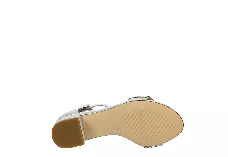 Cupcake Couture Girls Belle Dress Sandal - Silver 9 Cupcake Couture Girls Belle Dress Sandal - Silver - Image 7