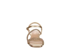 Cupcake Couture Girls Elora Dress Sandal - Champagne 11 Cupcake Couture Girls Elora Dress Sandal - Champagne -Shoe Sales Store US 01 702849 02