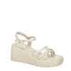 Limelight Girls Sage Wedge Sandal - Bone -Shoe Sales Store US 01 702851 00