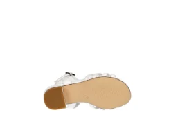 Cupcake Couture Girls Infant Lil Blossom Sandal - White 15 Cupcake Couture Girls Infant Lil Blossom Sandal - White -Shoe Sales Store US 01 702852 06
