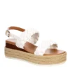 Cupcake Couture Girls Addie Platform Sandal - White -Shoe Sales Store US 01 702862 00