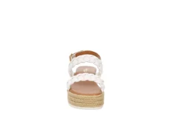 Cupcake Couture Girls Addie Platform Sandal - White 11 Cupcake Couture Girls Addie Platform Sandal - White -Shoe Sales Store US 01 702862 02