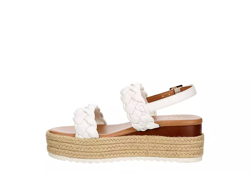 Cupcake Couture Girls Addie Platform Sandal - White 6 Cupcake Couture Girls Addie Platform Sandal - White - Image 4