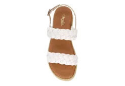 Cupcake Couture Girls Addie Platform Sandal - White 14 Cupcake Couture Girls Addie Platform Sandal - White -Shoe Sales Store US 01 702862 05