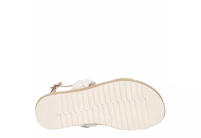 Cupcake Couture Girls Addie Platform Sandal - White 9 Cupcake Couture Girls Addie Platform Sandal - White - Image 7