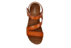 Limelight Girls Marlow Platform Sandal - Cognac -Shoe Sales Store US 01 702877 05