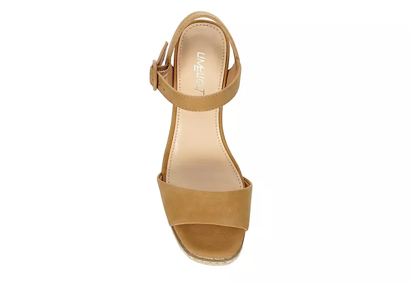 Limelight Girls Carlie Wegde Sandal - Tan 8 Limelight Girls Carlie Wegde Sandal - Tan - Image 6