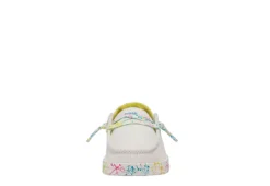 Heydude Girls Infant Wendy Toddler Slip On Sneaker - White 11 Heydude Girls Infant Wendy Toddler Slip On Sneaker - White -Shoe Sales Store US 01 702918 02