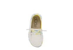 Heydude Girls Infant Wendy Toddler Slip On Sneaker - White 14 Heydude Girls Infant Wendy Toddler Slip On Sneaker - White -Shoe Sales Store US 01 702918 05