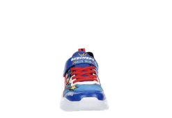 Skechers Boys Ryans World Sneaker - Blue -Shoe Sales Store US 01 702930 02