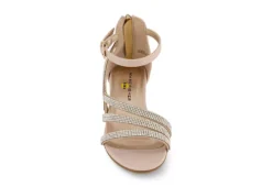 Marc Fisher Girls Pattye Salto Dress Sandal - Blush -Shoe Sales Store US 01 702957 02
