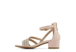 Marc Fisher Girls Pattye Salto Dress Sandal - Blush -Shoe Sales Store US 01 702957 03