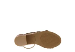 Marc Fisher Girls Pattye Salto Dress Sandal - Blush -Shoe Sales Store US 01 702957 06