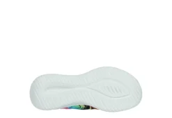 Skechers Girls Ultra Flex Slip-in Slip On Sneaker - Black -Shoe Sales Store US 01 702977 06